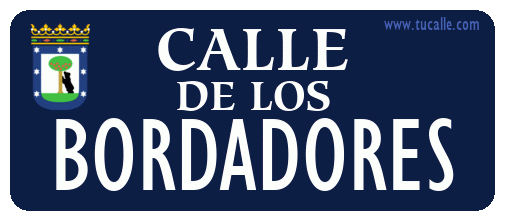 cartel_de_calle-de los-Bordadores_en_madrid_antiguo